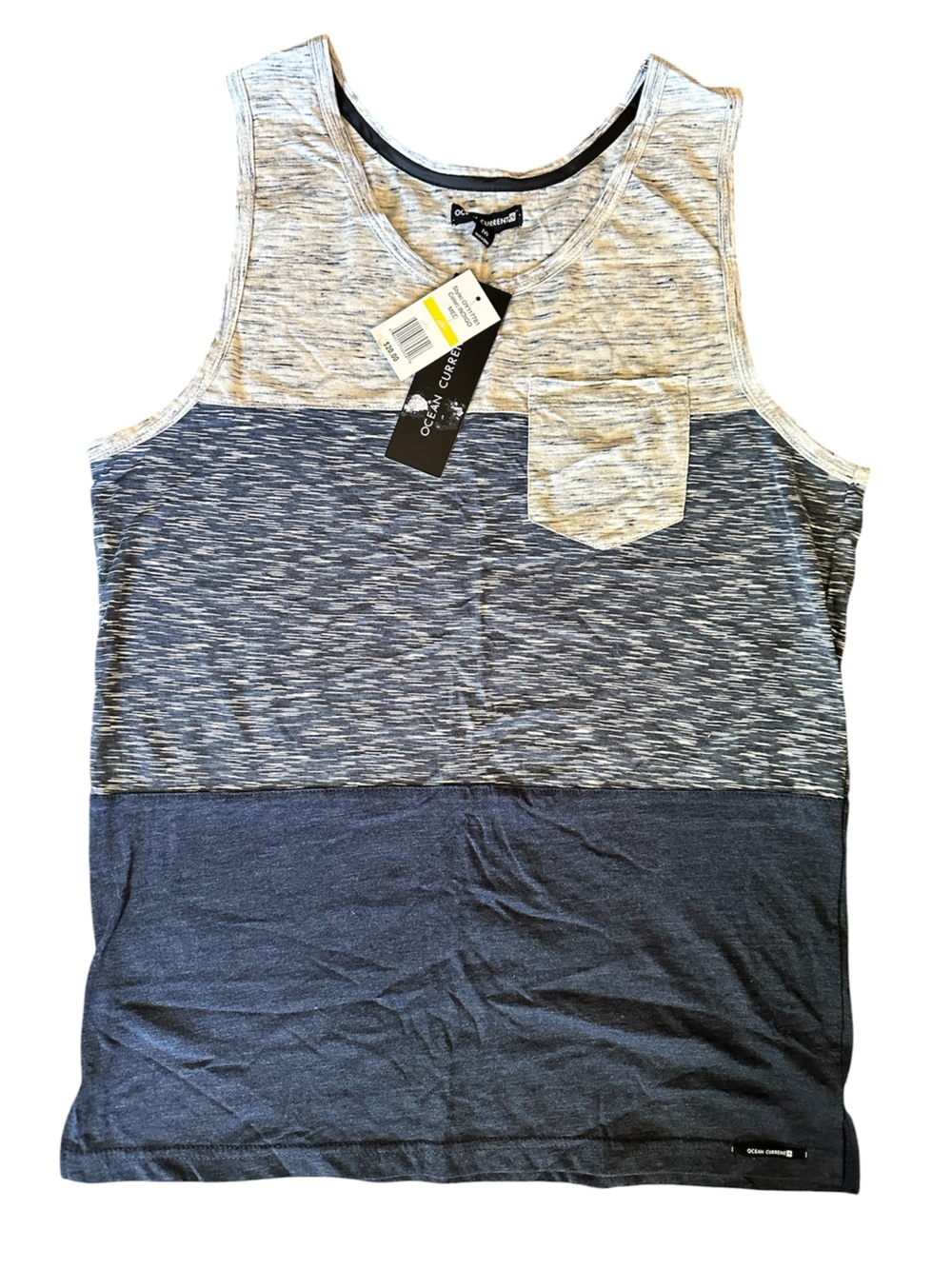 Ocean Current Men’s Colorblock tank top NWT Medium Beach Summer